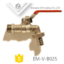 EM-V-B025 Red Guten-top superior male thread brass forged washer tap bibcock